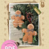 Gingerbread Cookies sewing pattern