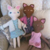 Three Pretty Kitties Sewing Pattern