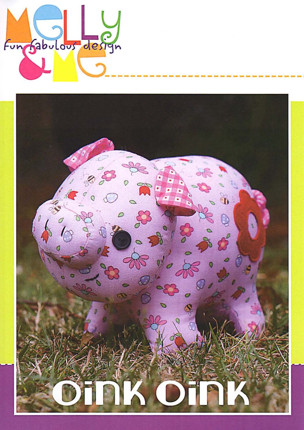 Oink Oink Pig Sewing Pattern