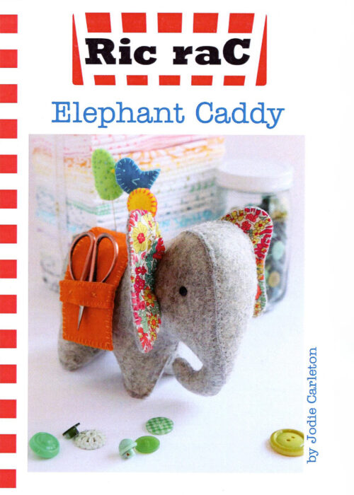 Elephant Caddy Sewing Pattern