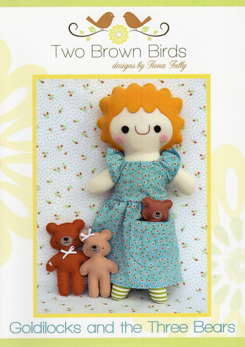 Goldilocks Rag Doll Sewing Pattern