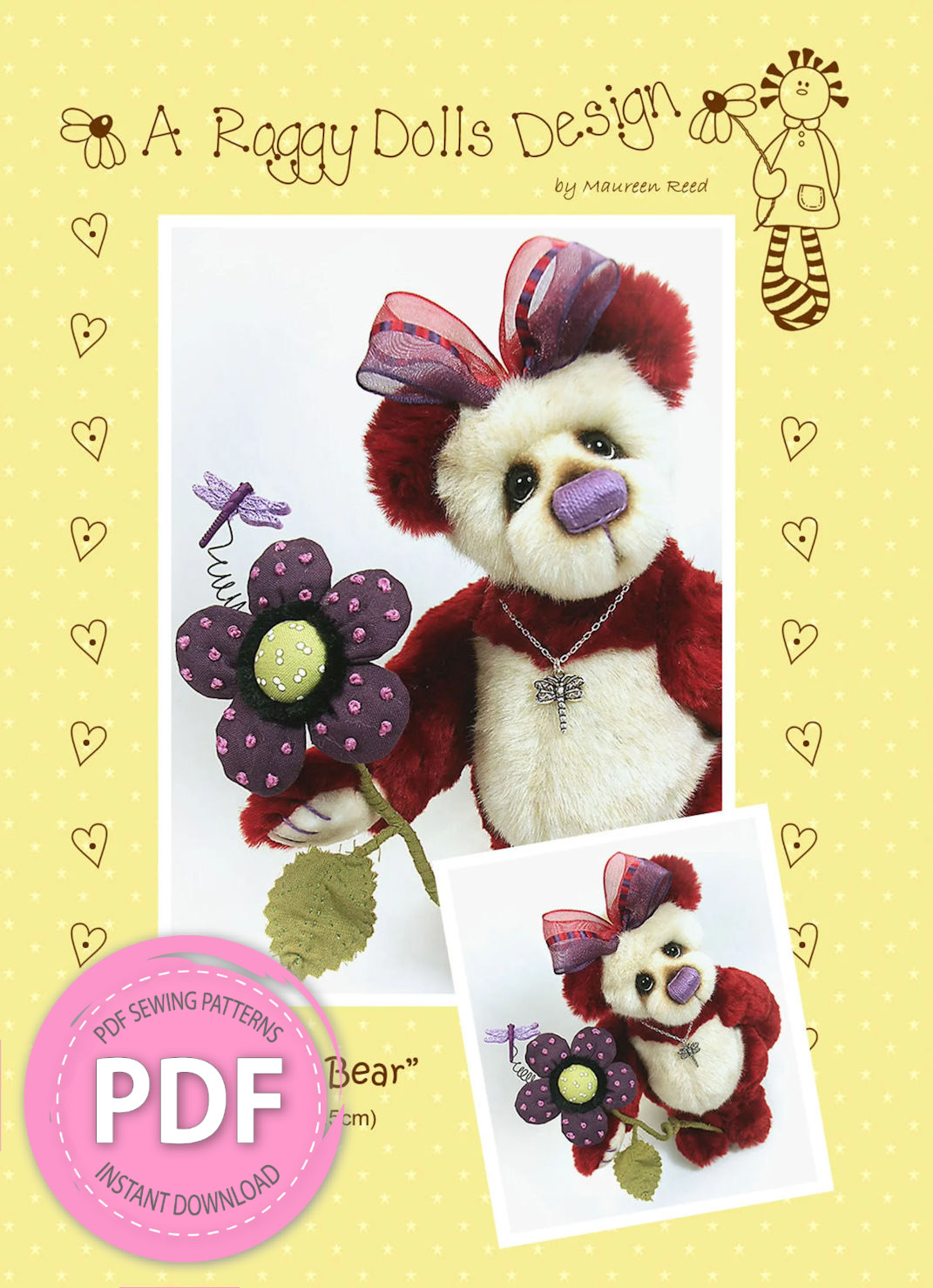 Tiggy Bear Sewing Pattern