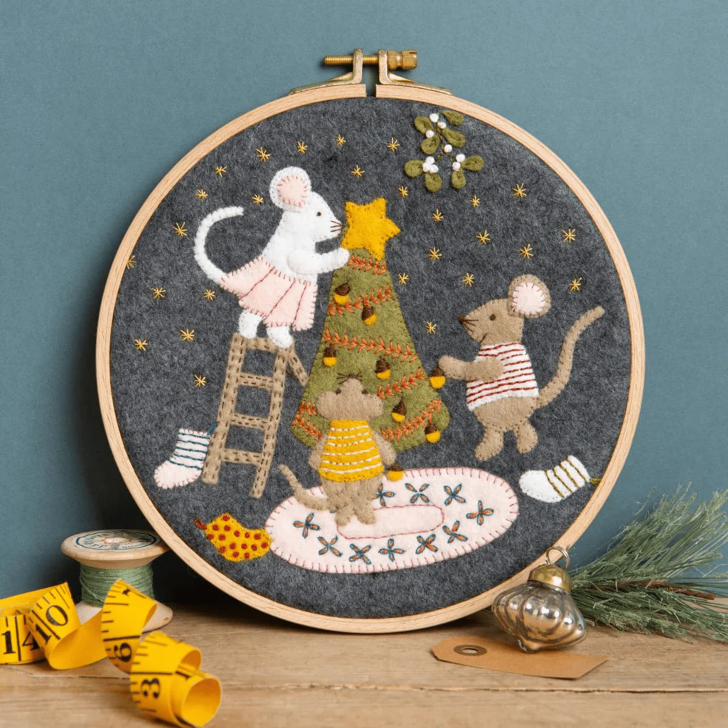 Christmas with the Mouse Family