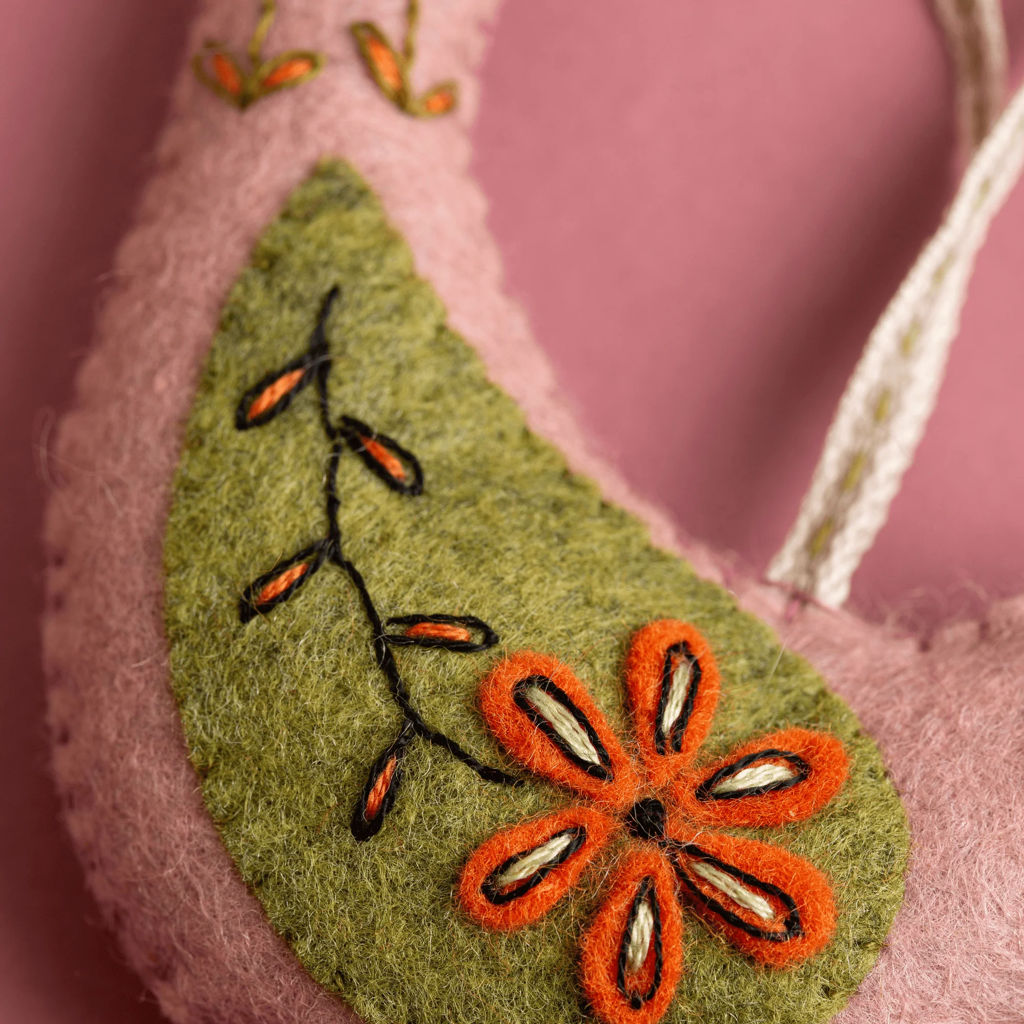 Folk Birds Felt Sewing Kit - Image 5