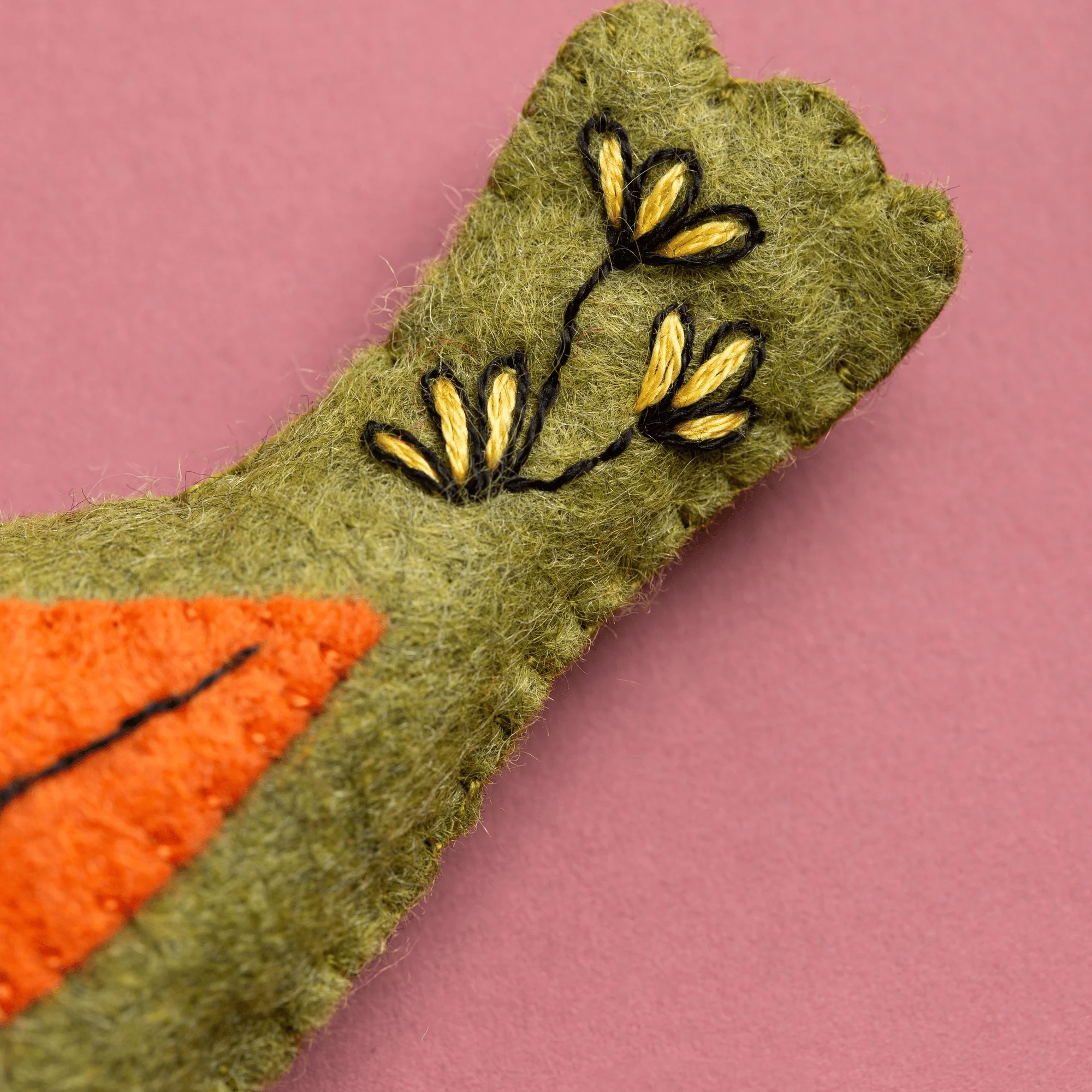 Folk Birds Felt Sewing Kit - Image 4