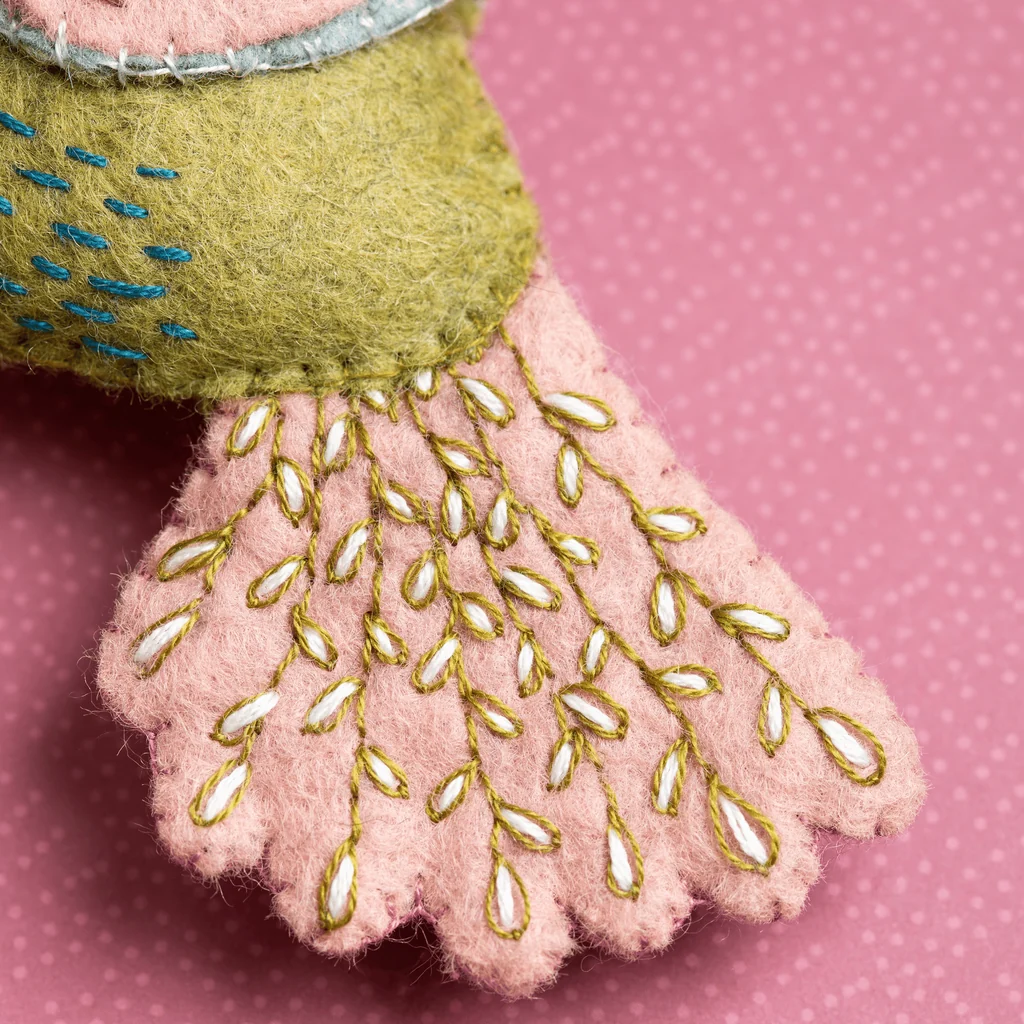 Felt Hummingbird Sewing Kit - Image 3