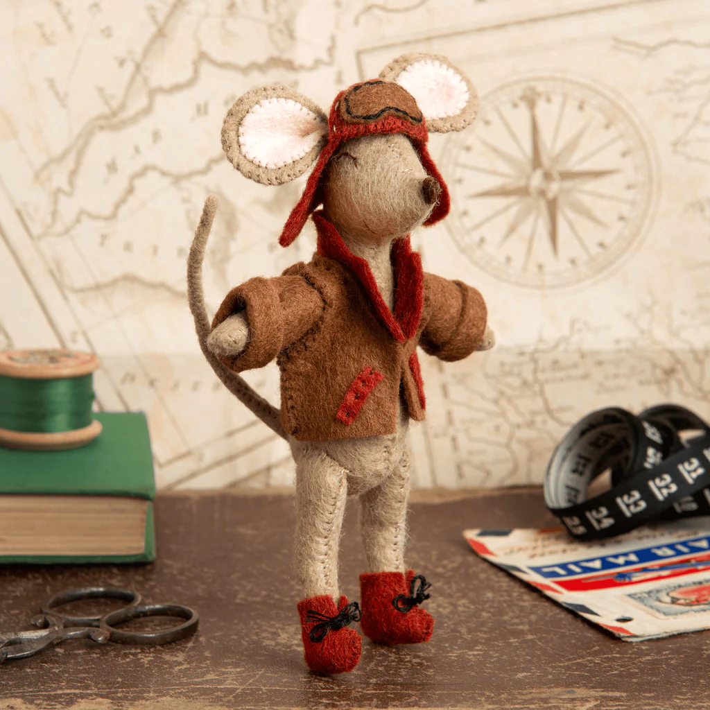 Little Mouse the Aviator Sewing Kit - Image 2