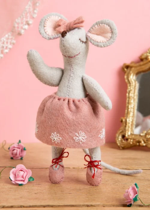 Little Mouse The Ballet Dancer Felt Craft Mini Kit