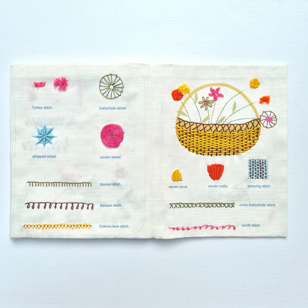 Mouse Embroidery Sampler Book Kit - Image 3