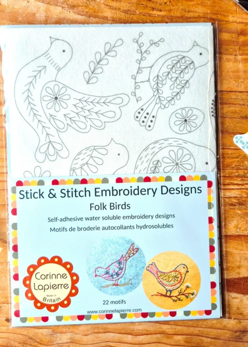 Folk Birds Stick & Stitch