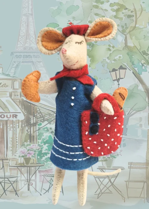 Little Mouse in Paris Sewing Kit