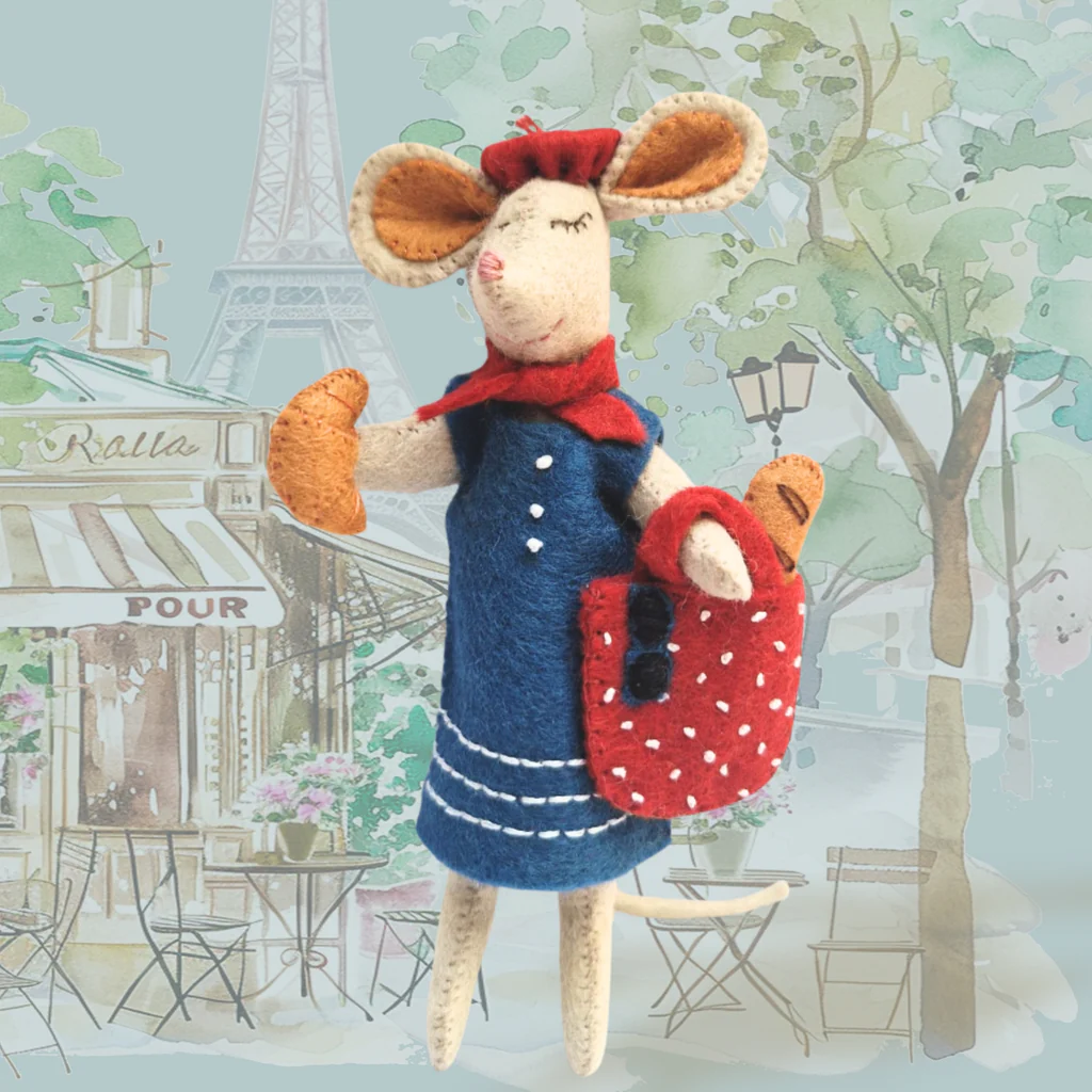 Little Mouse in Paris Sewing Kit