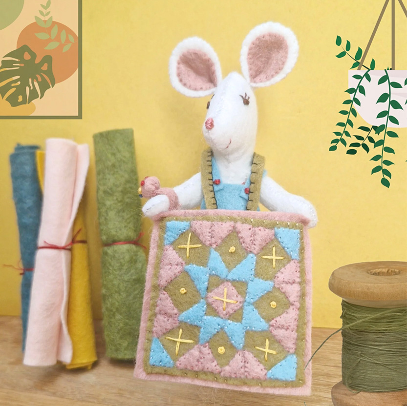 Corinne Lapierre Little Mouse Makes a Quilt